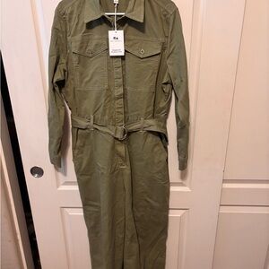 Olive Green Jumpsuit